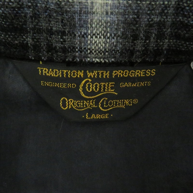 COOTIE | クーティー ×ENGINEERED GARMENTS 長袖シャツ ブラック サイズ：L【瀬戸大橋店】