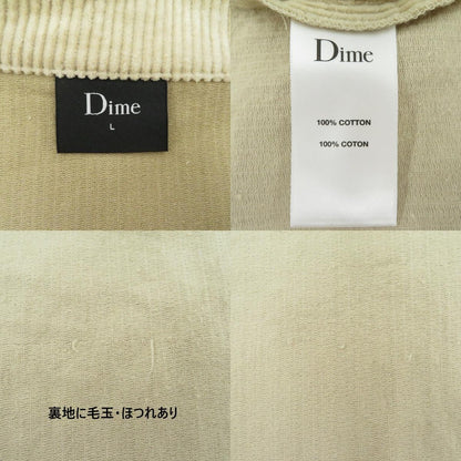 DIME | ダイム その他アウター コーデュロイジャケット ベージュ サイズ：L【瀬戸大橋店】
