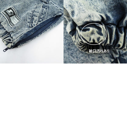 EXAMPLE | イグザンプル ×STARTER CHEMICAL WASH ANORAK JACKET パーカー アノラックパーカー ブルー サイズ：M【瀬戸大橋店】