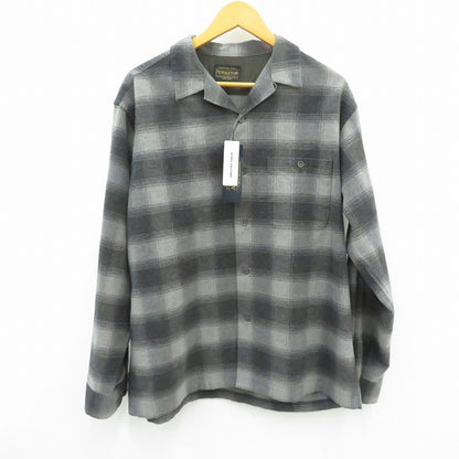 PENDLETON | ペンドルトン 別注 シングルポケット オンブレチェックシャツ 長袖シャツ 6475-5215 グレー サイズ：L【瀬戸大橋店】