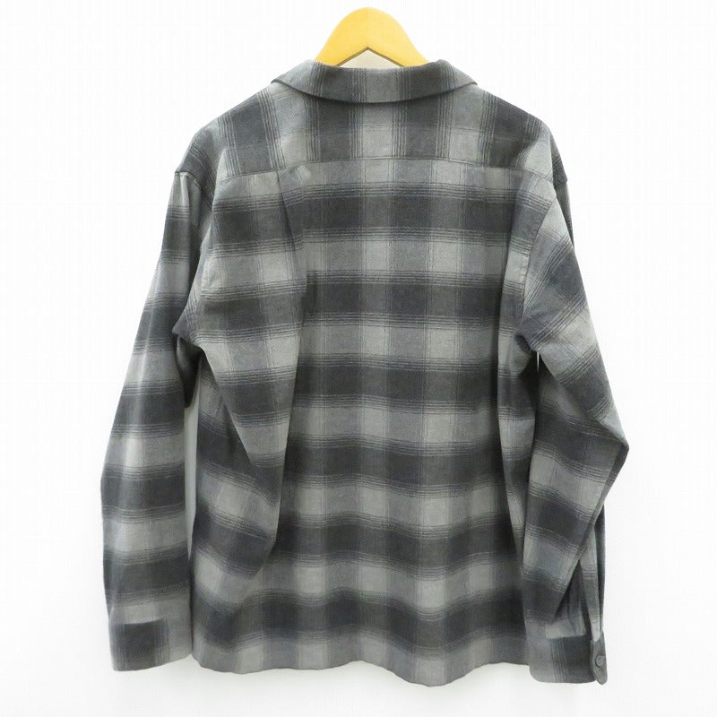 PENDLETON | ペンドルトン 別注 シングルポケット オンブレチェックシャツ 長袖シャツ 6475-5215 グレー サイズ：L【瀬戸大橋店】
