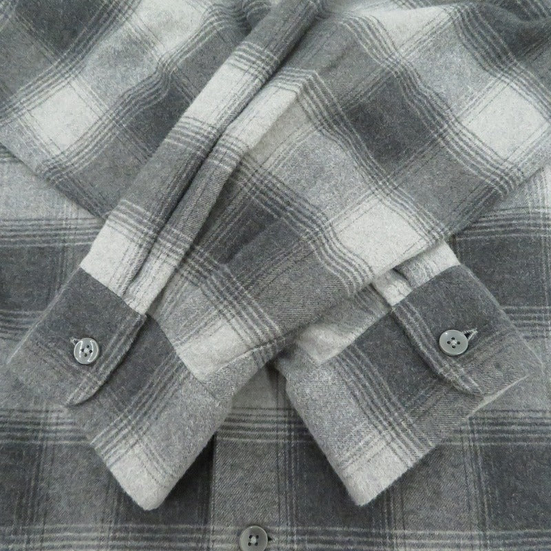 PENDLETON | ペンドルトン 別注 シングルポケット オンブレチェックシャツ 長袖シャツ 6475-5215 グレー サイズ：L【瀬戸大橋店】
