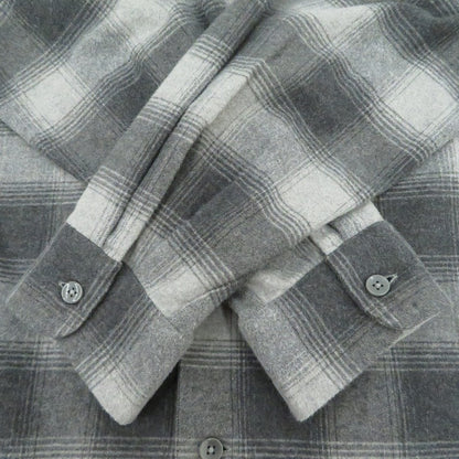 PENDLETON | ペンドルトン 別注 シングルポケット オンブレチェックシャツ 長袖シャツ 6475-5215 グレー サイズ：L【瀬戸大橋店】