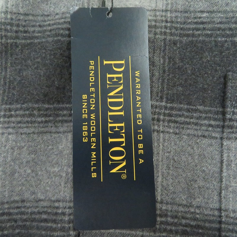 PENDLETON | ペンドルトン 別注 シングルポケット オンブレチェックシャツ 長袖シャツ 6475-5215 グレー サイズ：L【瀬戸大橋店】
