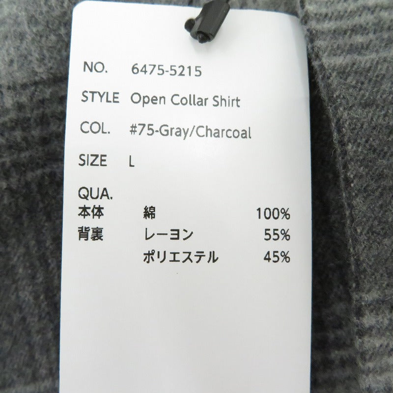 PENDLETON | ペンドルトン 別注 シングルポケット オンブレチェックシャツ 長袖シャツ 6475-5215 グレー サイズ：L【瀬戸大橋店】
