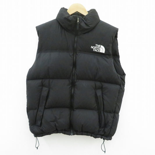 THE NORTH FACE | ザ・ノースフェイス Nuptse Vest ダウンベスト ND92338 ブラック サイズ：M【瀬戸大橋店】