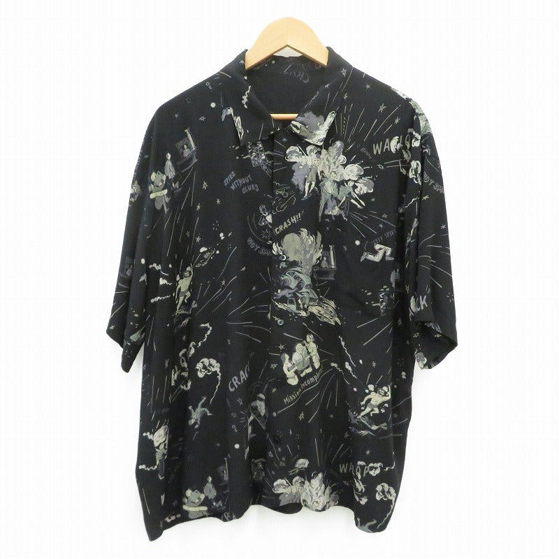 PORTER CLASSIC | ポータークラシック シャツ半袖 その他トップス アロハ ブラック サイズ：L【瀬戸大橋店】
