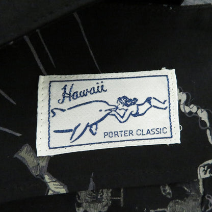 PORTER CLASSIC | ポータークラシック シャツ半袖 その他トップス アロハ ブラック サイズ：L【瀬戸大橋店】