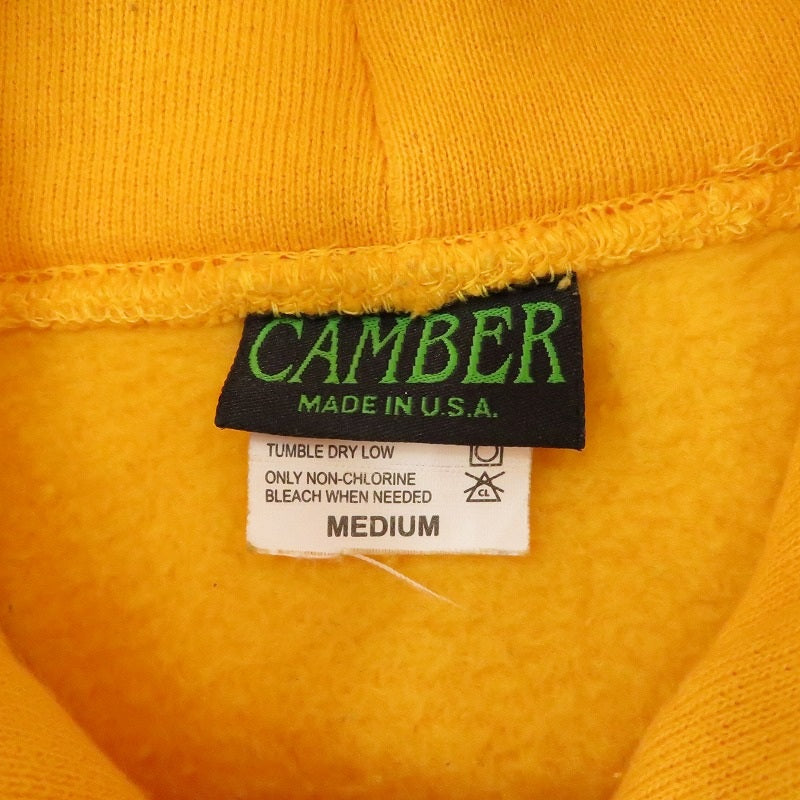 CAMBER | キャンバー USA製 90s パーカー イエロー サイズ：M【瀬戸大橋店】