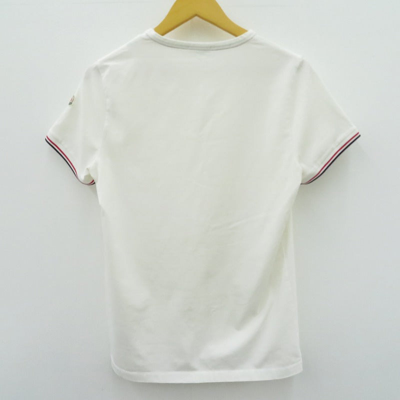MONCLER | モンクレール 19SS 半袖Ｔシャツ E10918100800 ホワイト サイズ：M【瀬戸大橋店】