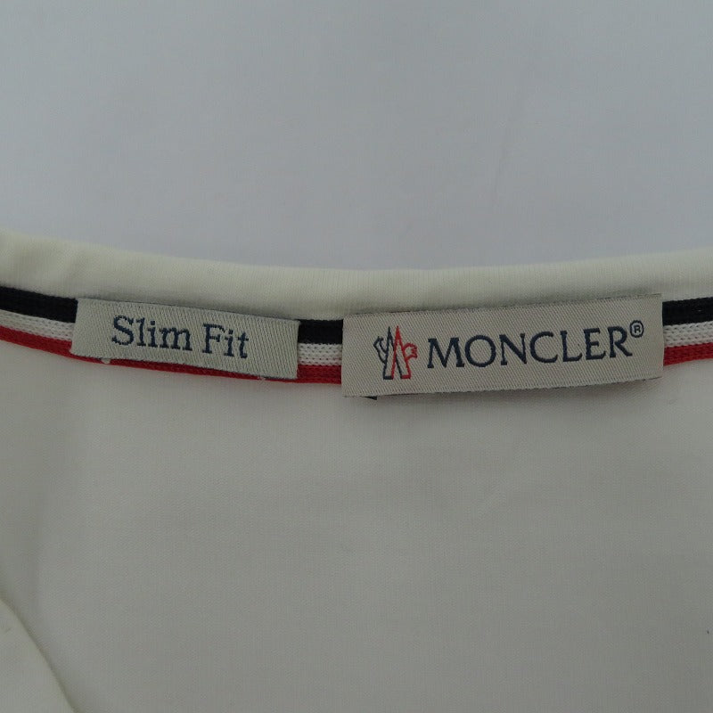MONCLER | モンクレール 19SS 半袖Ｔシャツ E10918100800 ホワイト サイズ：M【瀬戸大橋店】