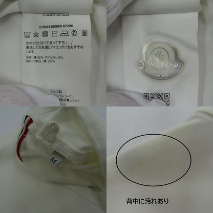 MONCLER | モンクレール 19SS 半袖Ｔシャツ E10918100800 ホワイト サイズ：M【瀬戸大橋店】