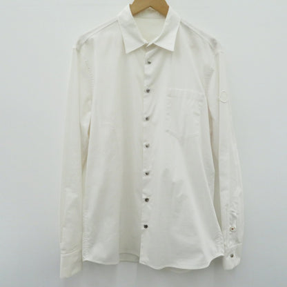 MONCLER | モンクレール CAMICIA 22年 長袖シャツ ホワイト サイズ：L【瀬戸大橋店】