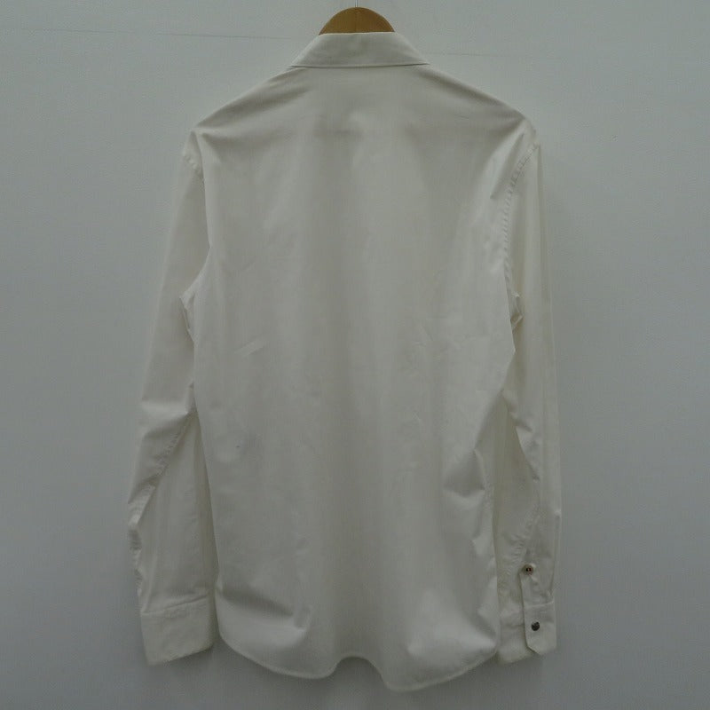 MONCLER | モンクレール CAMICIA 22年 長袖シャツ ホワイト サイズ：L【瀬戸大橋店】