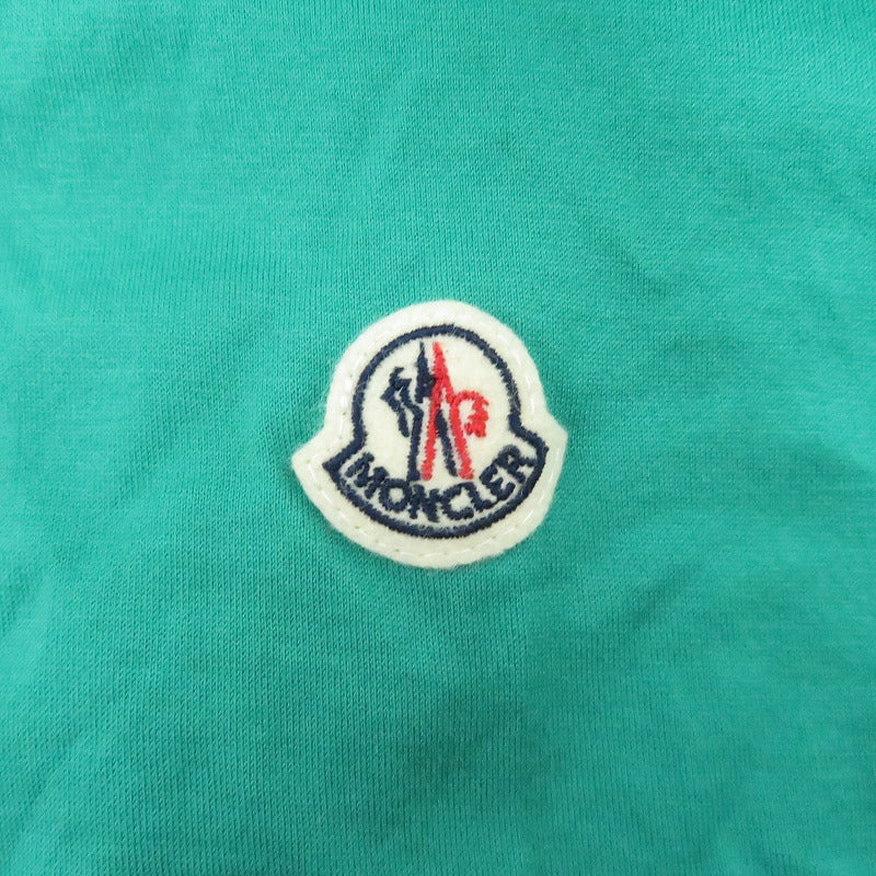 MONCLER | モンクレール MAGLIA T-SHIRT 18年製 半袖Ｔシャツ E10918019800 グリーン サイズ：M【瀬戸大橋店】
