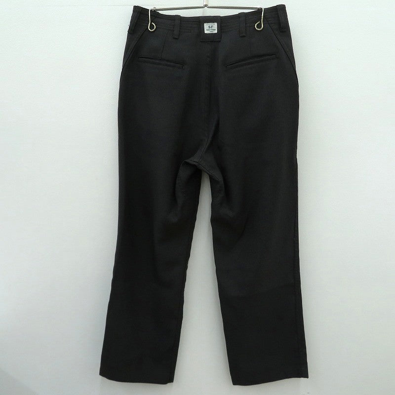 SASSAFRAS | ササフラス Sprayer Stream Pants パンツ ブラック サイズ：XS【瀬戸大橋店】