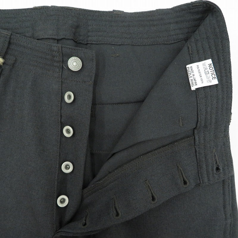 SASSAFRAS | ササフラス Sprayer Stream Pants パンツ ブラック サイズ：XS【瀬戸大橋店】