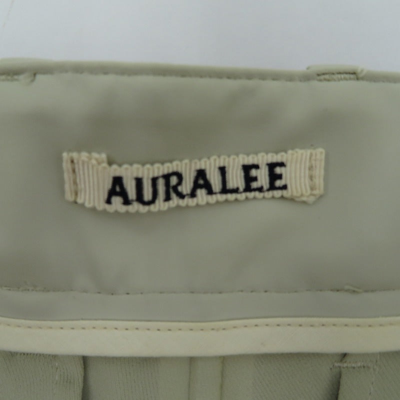 AURALEE | オーラリー SOFT RUBBER HALF PANTS ハーフパンツ ショートパンツ アイボリー サイズ：1【瀬戸大橋店】