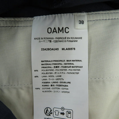 OAMC | オーエーエムシー パンツ 23A28OAU45 MLA00578 ネイビー サイズ：30【瀬戸大橋店】