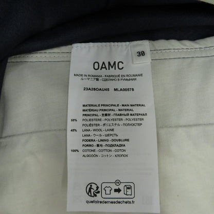 OAMC | オーエーエムシー パンツ 23A28OAU45 MLA00578 ネイビー サイズ：30【瀬戸大橋店】