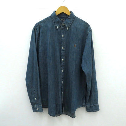 POLO RALPH LAUREN | ポロ・ラルフローレン 長袖シャツ ブルー サイズ：XL【瀬戸大橋店】