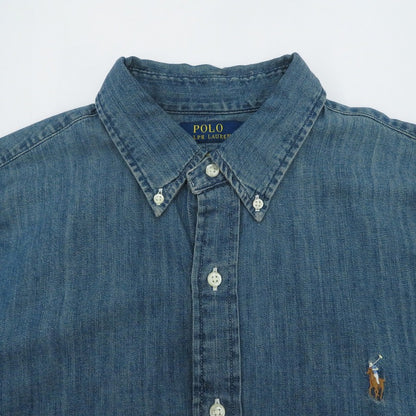 POLO RALPH LAUREN | ポロ・ラルフローレン 長袖シャツ ブルー サイズ：XL【瀬戸大橋店】