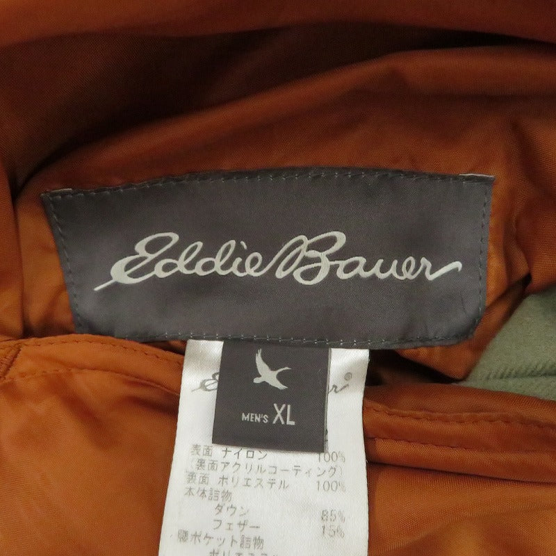 Eddie Bauer | エディー・バウアー リバーシブル ダウンジャケット L14F232 ブラウン サイズ：XL【瀬戸大橋店】