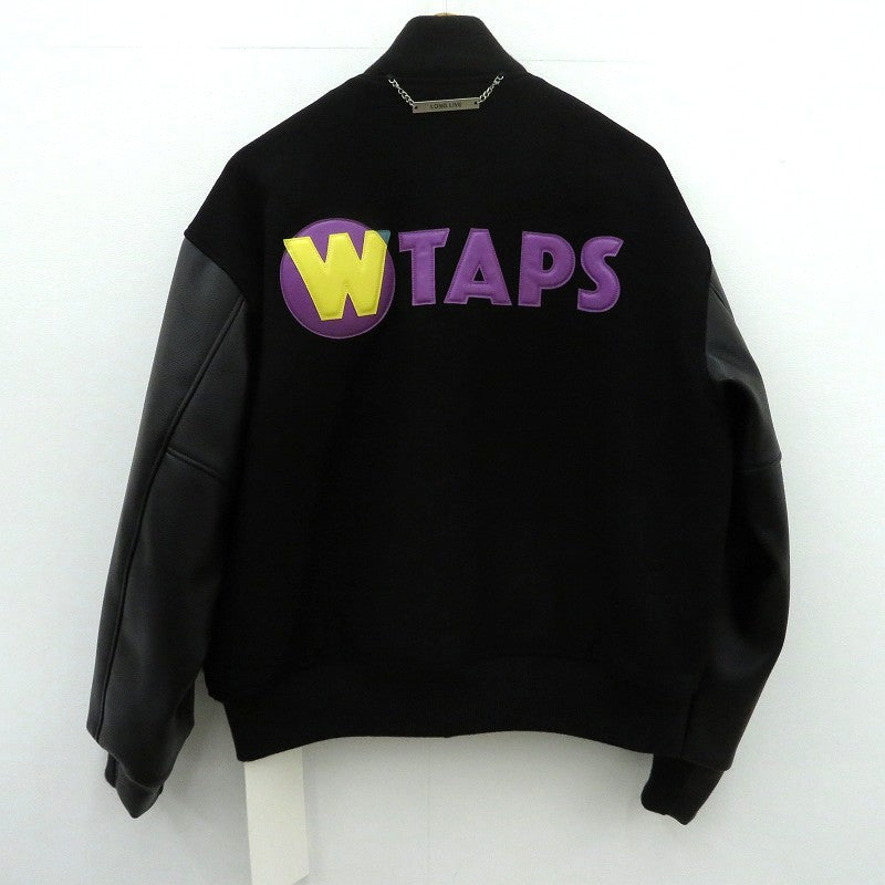 W)TAPS | ダブルタップス BC JACKET 25AW スタジャン 252CWDT-JKM02 ブラック サイズ：1【瀬戸大橋店】
