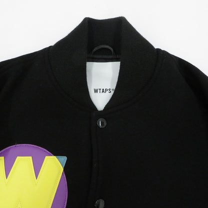 W)TAPS | ダブルタップス BC JACKET 25AW スタジャン 252CWDT-JKM02 ブラック サイズ：1【瀬戸大橋店】
