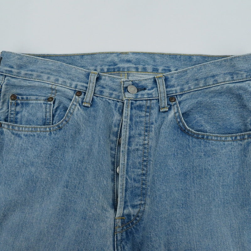 A.PRESSE | アプレッセ Washed Denim Pants デニムパンツ ブルー サイズ：32【瀬戸大橋店】
