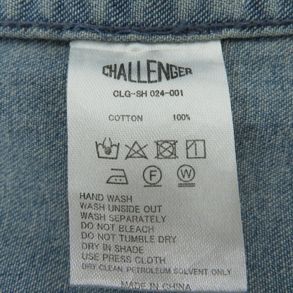 CHALLENGER | チャレンジャー デニムシャツ その他トップス glg-sh-024-001 ライトブルー サイズ：L【瀬戸大橋店】