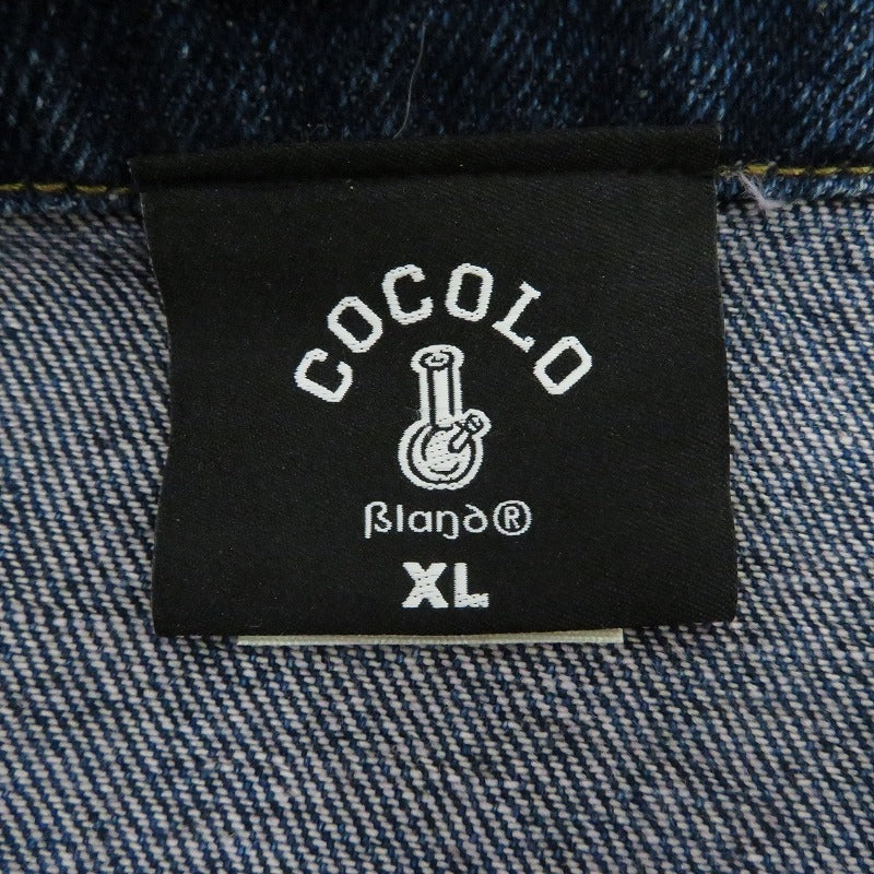 COCOLO BLAND | ココロブランド ジャケット デニム インディゴ サイズ：XL【瀬戸大橋店】