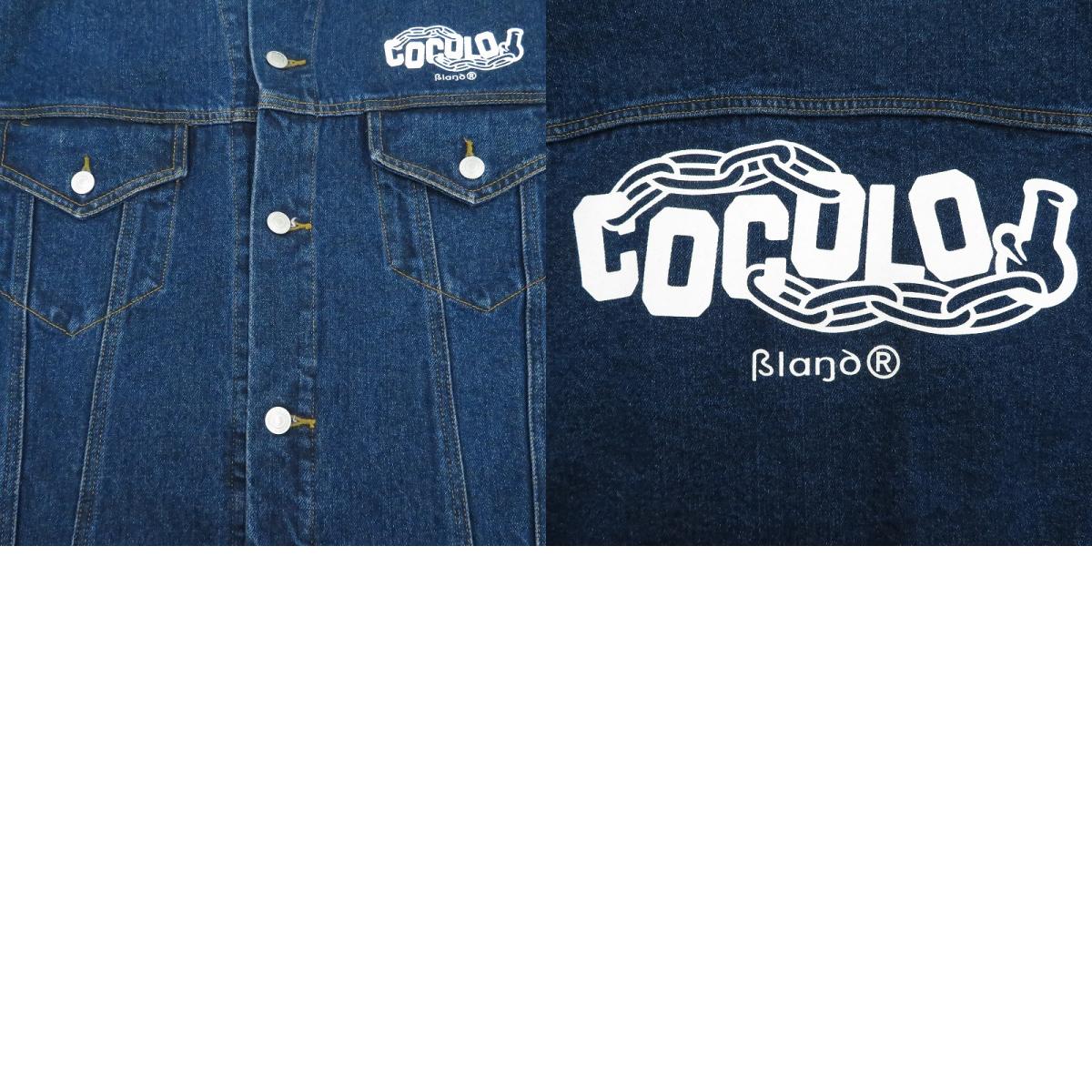 COCOLO BLAND | ココロブランド ジャケット デニム インディゴ サイズ：XL【瀬戸大橋店】