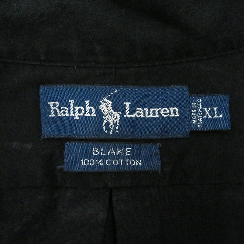 RALPH LAUREN | ラルフローレン 長袖シャツ ブラック サイズ：XL【瀬戸大橋店】