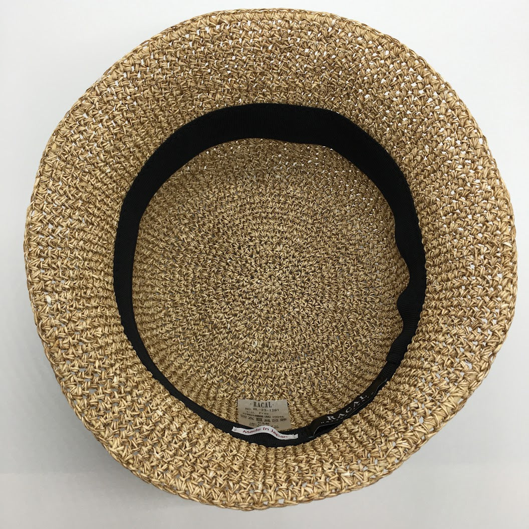 RACAL | ラカル Paper Fiber Knit Tulip Hat ハット RL-23-1291 ベージュ【倉吉店】