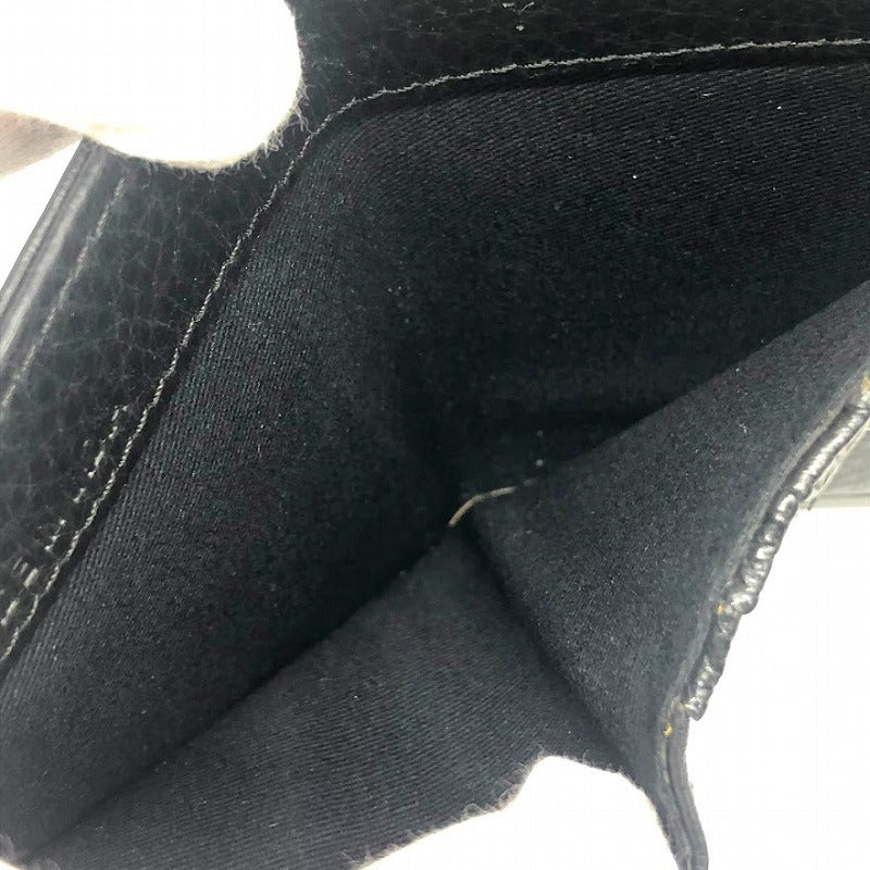 SEE BY CHLOE | シーバイクロエ リボン ラウンドファスナー財布 二つ折り財布 ブラック【倉吉店】