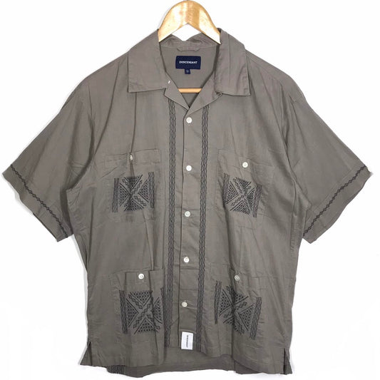 DESCENDANT | ディセンダント PETROGLYPH CUBA SS SHIRT 半袖シャツ チャコールグレー サイズ：1【倉吉店】