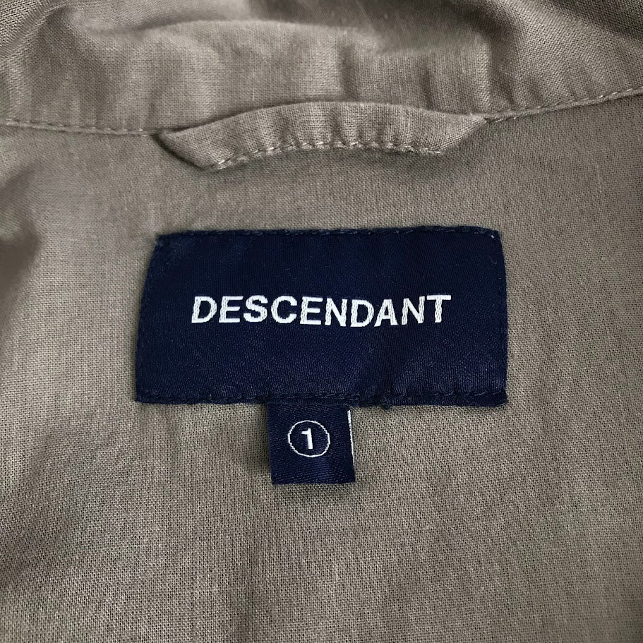 DESCENDANT | ディセンダント PETROGLYPH CUBA SS SHIRT 半袖シャツ チャコールグレー サイズ：1【倉吉店】