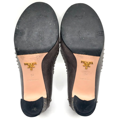 PRADA | プラダ スタッズパンプス パンプス 1L773B グレー 22cm【倉吉店】