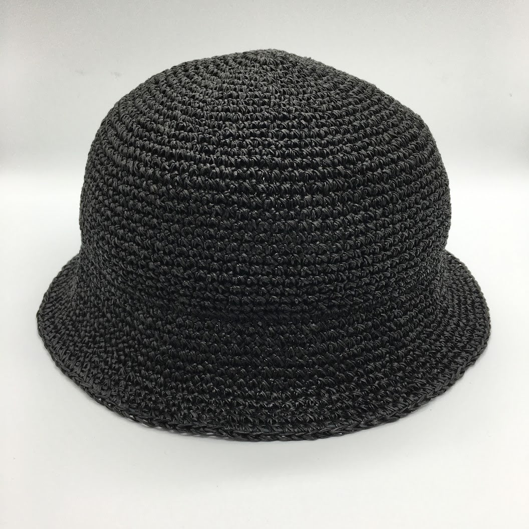 RACAL | ラカル Paper Fiber Knit Tulip Hat ハット RL-23-1291 ブラック【倉吉店】