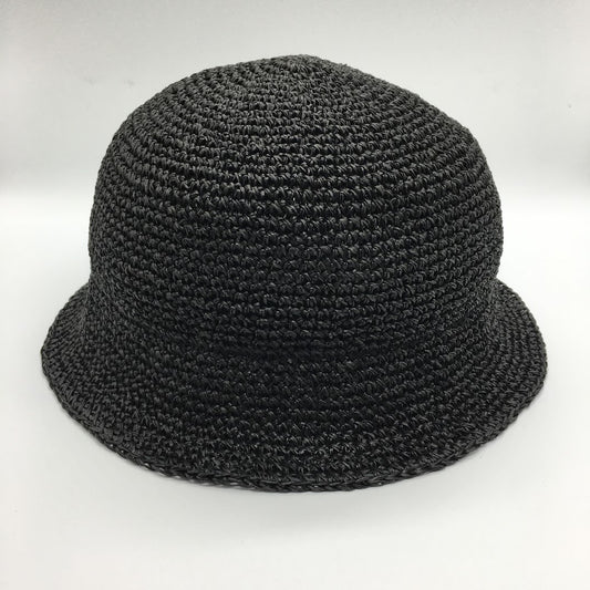 RACAL | ラカル Paper Fiber Knit Tulip Hat ハット RL-23-1291 ブラック【倉吉店】