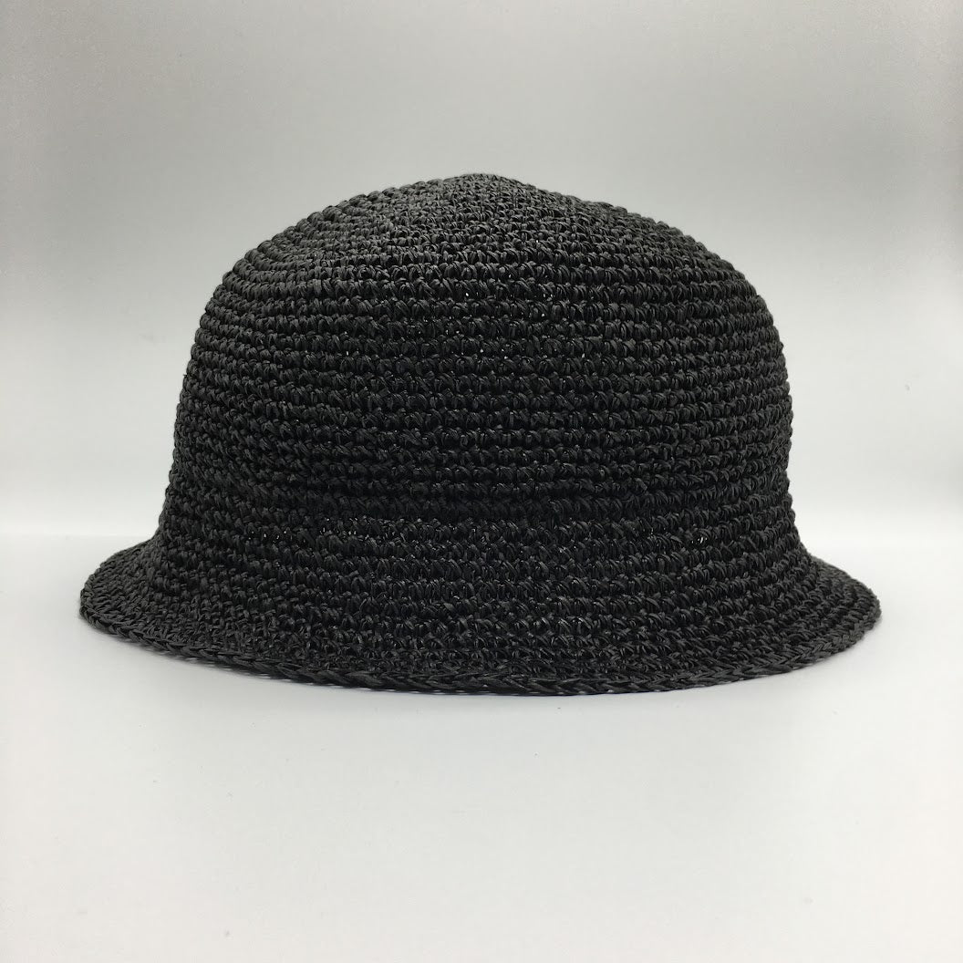 RACAL | ラカル Paper Fiber Knit Tulip Hat ハット RL-23-1291 ブラック【倉吉店】