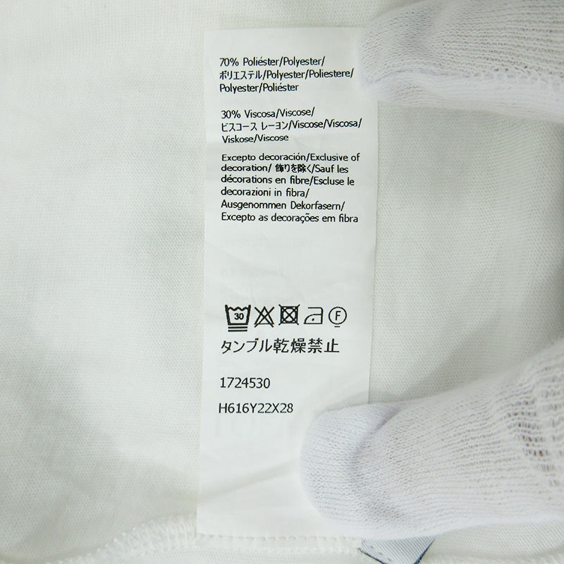 LOEWE | ロエベ PAULA'S IBIZA 刺繍半袖Tシャツ 半袖Ｔシャツ H616Y22X28 ホワイト サイズ：M【三重本店】