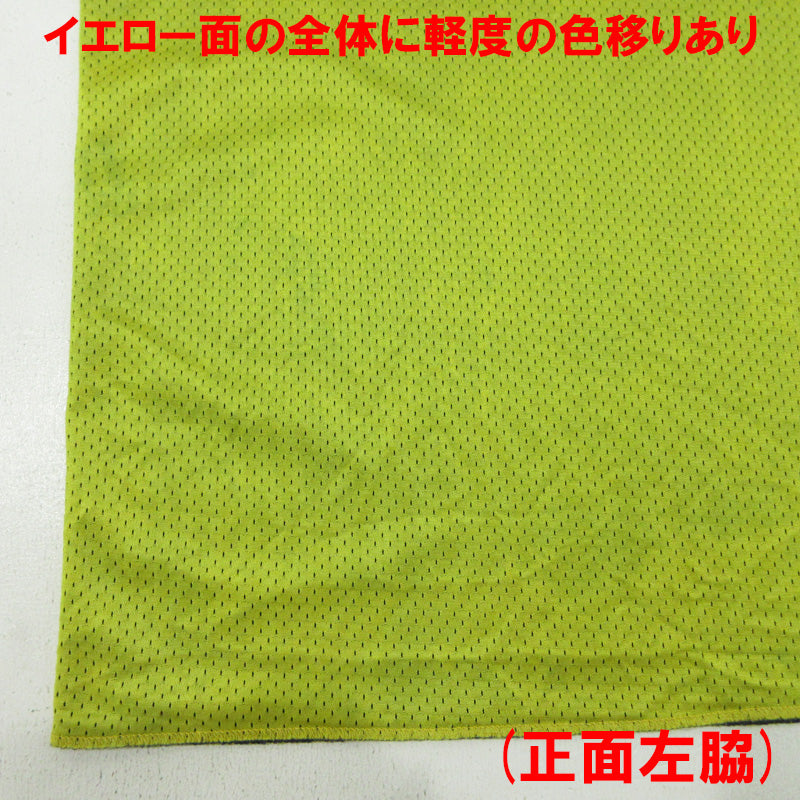 NIKE | ナイキ 90s MICHIGAN 50 ゲームシャツ メッシュタンクトップ ロゴプリント 半袖シャツ ネイビー×イエロー サイズ：XXXL【三重本店】