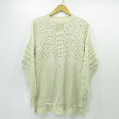 Maison Margiela | メゾンマルジェラ CABLE KNIT WOOL SWEATER ウールセーター ニット S30GP0336 ホワイト 生成り サイズ：M【三重本店】