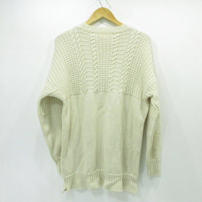 Maison Margiela | メゾンマルジェラ CABLE KNIT WOOL SWEATER ウールセーター ニット S30GP0336 ホワイト 生成り サイズ：M【三重本店】