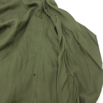 Yohji Yamamoto | ヨウジヤマモト TENCEL PIGMENT DYEING PIPING POCKET UNBALANCE SKIRT スカート FS-S60-201 カーキ サイズ：2【三重本店】