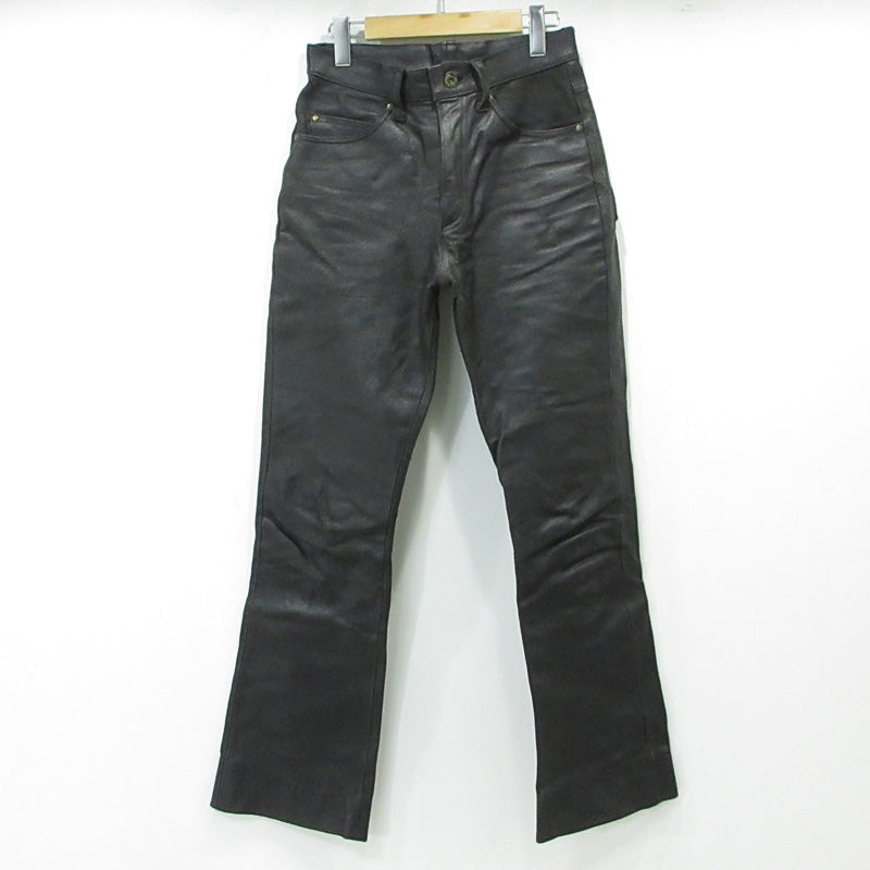 HARLEY-DAVIDSON | ハーレーダビットソン カウレザー パンツ 70120 ブラック サイズ：28【三重本店】