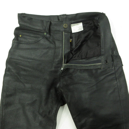 HARLEY-DAVIDSON | ハーレーダビットソン カウレザー パンツ 70120 ブラック サイズ：28【三重本店】