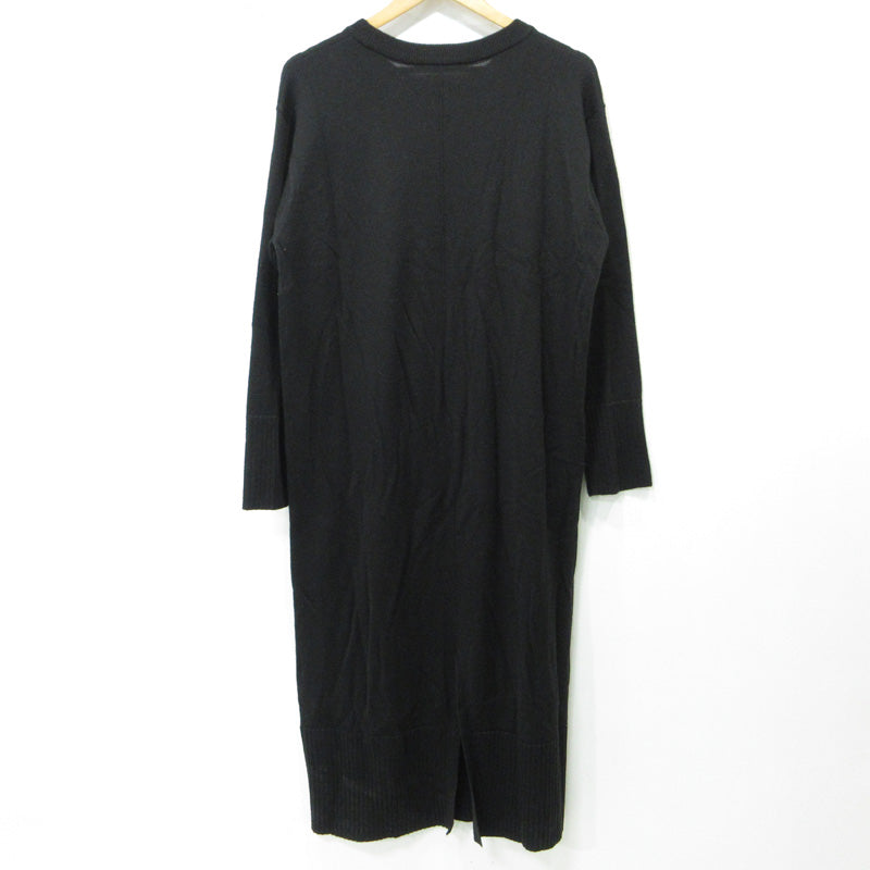 JOURNAL STANDARD | ジャーナルスタンダード クルーネックマキシニットワンピース ウール混 ワンピース 24080400711040 ブラック サイズ：FreeSize【三重本店】